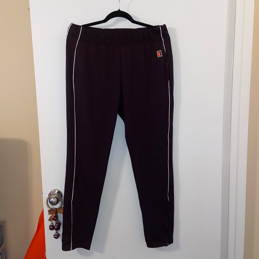 Nike loose fit dark purple pants size large